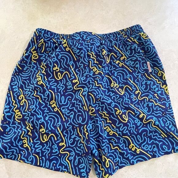 Mosmann  Australia swim shorts swimwear board shorts men’s size XL blue yellow - Picture 4 of 4